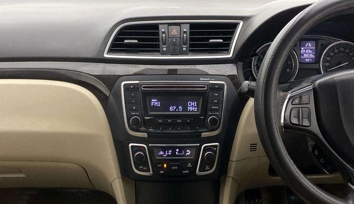 2017 Maruti Ciaz DELTA 1.4 MT PETROL, Petrol, Manual, 96,909 km, Air Conditioner