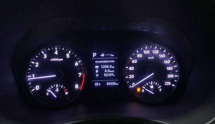 2019 Hyundai Verna 1.6 VTVT SX + AT, Petrol, Automatic, 84,290 km, Odometer Image