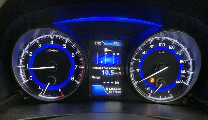 2020 Maruti Baleno ZETA PETROL 1.2, Petrol, Manual, 67,663 km, Odometer Image