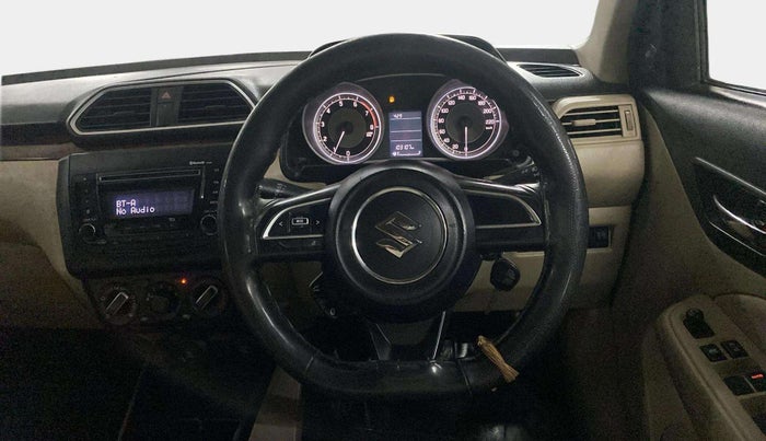 2019 Maruti Dzire VXI, Petrol, Manual, 1,03,087 km, Steering Wheel Close Up