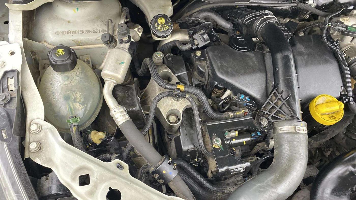 2019 Nissan Kicks XV PREMIUM O DUAL TONE DIESEL, Diesel, Manual, 78,575 km, Engine View - Right