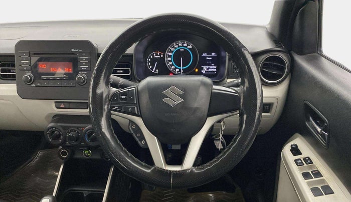 2018 Maruti IGNIS DELTA 1.2 AMT, CNG, Automatic, 85,595 km, Steering Wheel Close Up