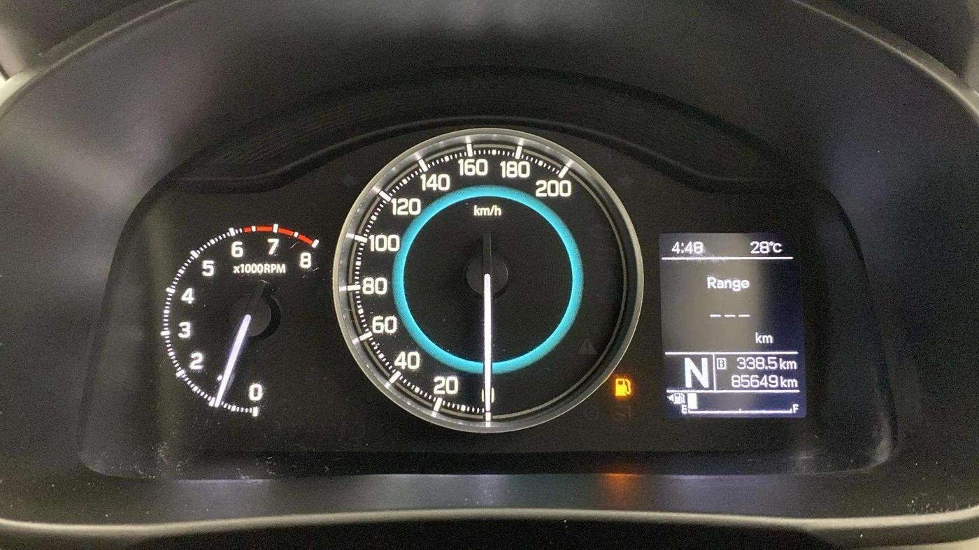 2018 Maruti IGNIS DELTA 1.2 AMT, CNG, Automatic, 85,705 km, Odometer Image