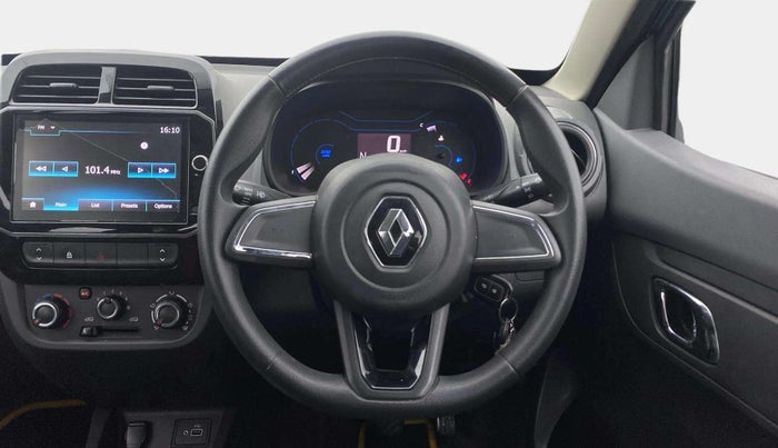 2019 Renault Kwid RXT 1.0 AMT (O), Petrol, Automatic, 33,806 km, Steering Wheel Close Up