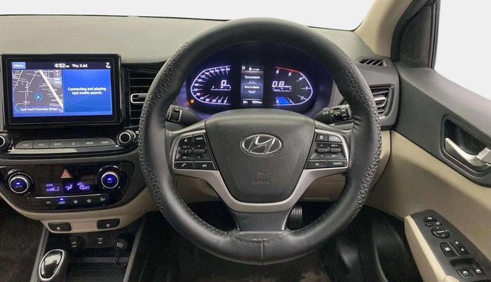 2020 Hyundai Verna SX (O) 1.5 CRDI AT, Diesel, Automatic, 93,688 km, Steering Wheel Close Up
