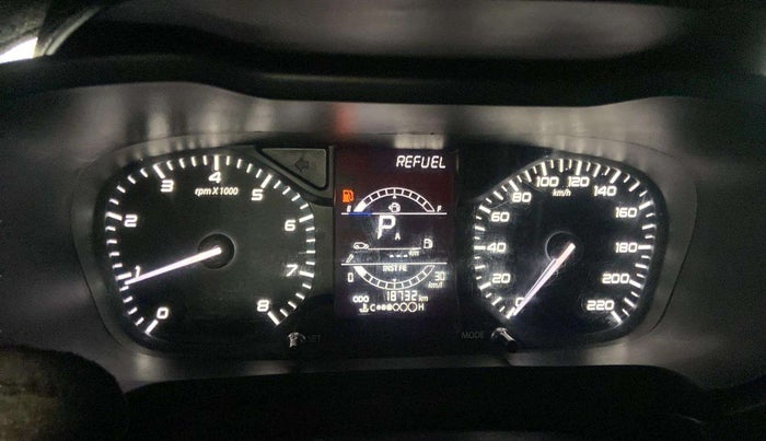 2022 Tata ALTROZ XMA PLUS PETROL, Petrol, Manual, 18,717 km, Odometer Image