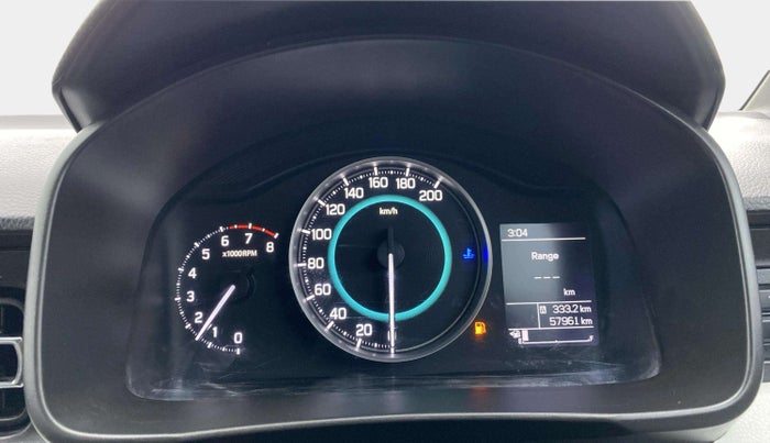 2022 Maruti IGNIS ZETA 1.2, Petrol, Manual, 57,954 km, Odometer Image