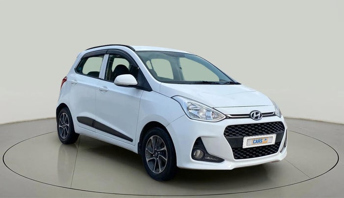 2019 Hyundai Grand i10 SPORTZ (O) AT 1.2 KAPPA VTVT, Petrol, Automatic, 78,038 km, Right Front Diagonal