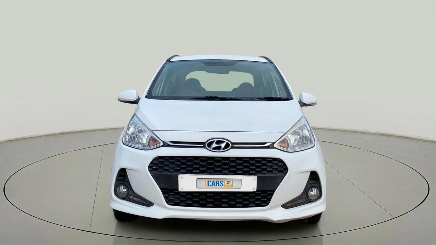 2019 Hyundai Grand i10 SPORTZ (O) AT 1.2 KAPPA VTVT, Petrol, Automatic, 78,117 km, Front