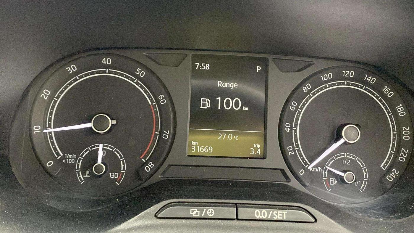2023 Skoda SLAVIA AMBITION 1.5L TSI AT, Petrol, Automatic, 31,866 km, Odometer Image