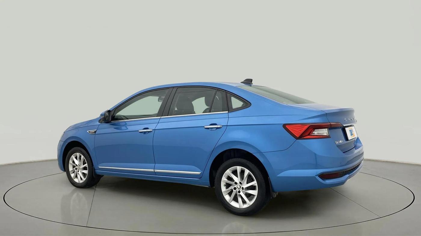 2023 Skoda SLAVIA AMBITION 1.5L TSI AT, Petrol, Automatic, 31,866 km, Left Back Diagonal