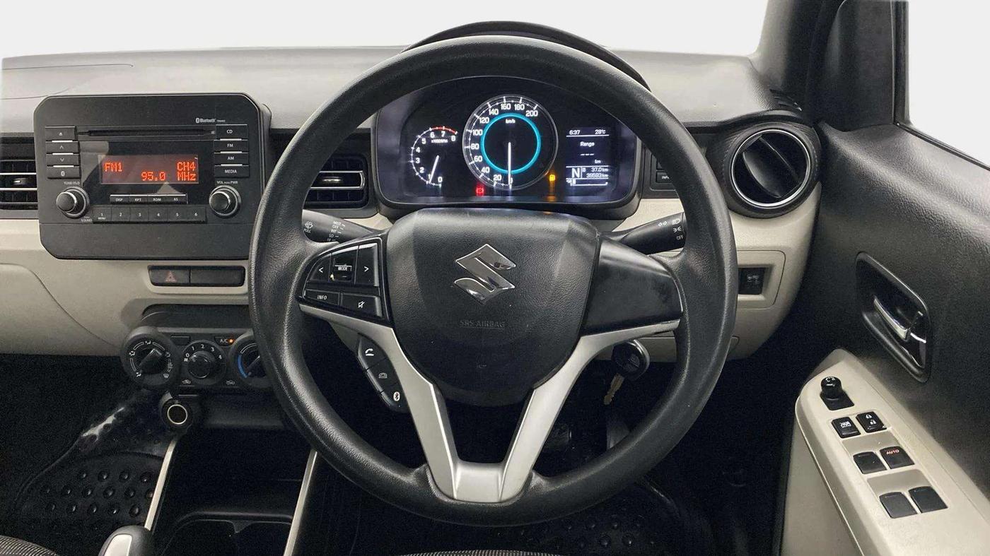 2019 Maruti IGNIS DELTA 1.2 AMT, Petrol, Automatic, 39,629 km, Steering Wheel Close Up