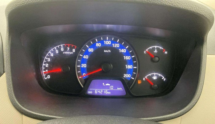 2015 Hyundai Xcent S 1.2, CNG, Manual, 64,215 km, Odometer Image