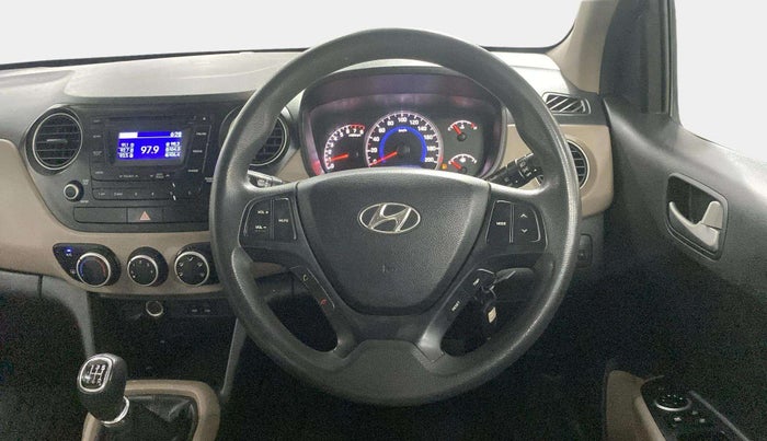 2015 Hyundai Grand i10 SPORTZ 1.2 KAPPA VTVT, Petrol, Manual, 81,764 km, Steering Wheel Close Up