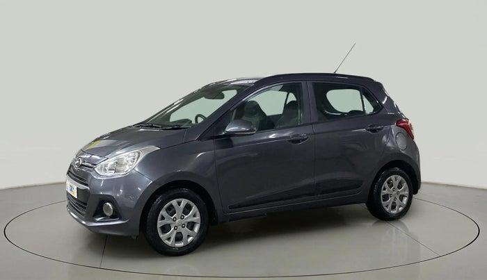 2015 Hyundai Grand i10 SPORTZ 1.2 KAPPA VTVT, Petrol, Manual, 81,764 km, Left Front Diagonal