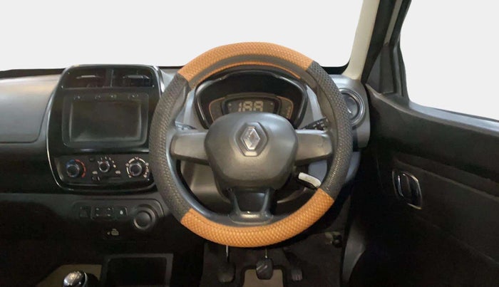 2019 Renault Kwid RXT 1.0 (O), Petrol, Manual, 33,968 km, Steering Wheel Close Up