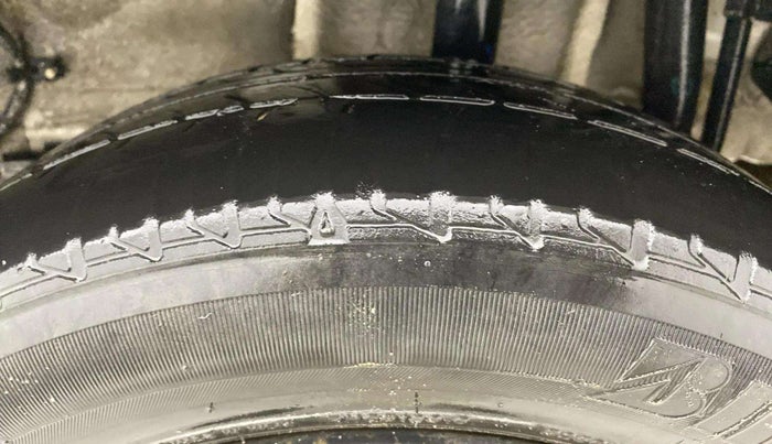 2022 Tata Tiago XT CNG, CNG, Manual, 49,257 km, Left Rear Tyre Tread