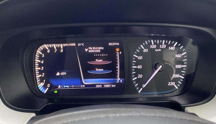 2023 Tata PUNCH CREATIVE  MT, Petrol, Manual, 15,057 km, Odometer Image