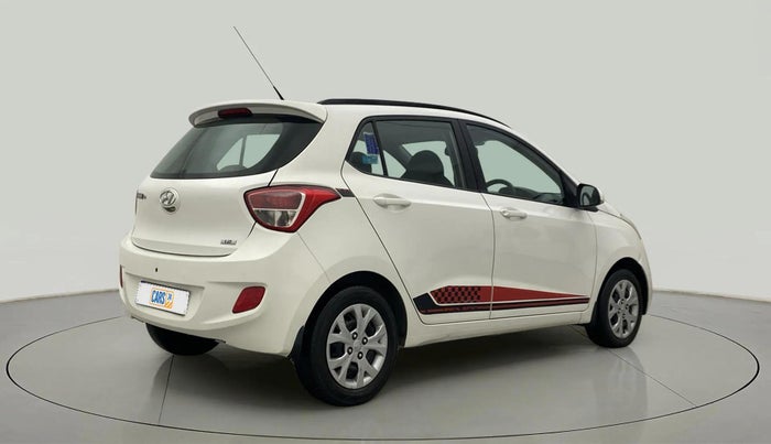 2016 Hyundai Grand i10 1.2 SPORTZ PRIME EDITION VTVT, Petrol, Manual, 58,407 km, Right Back Diagonal