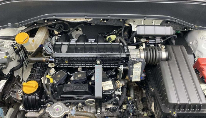 2023 Tata PUNCH ACCOMPLISHED DAZZLE PACK AMT, Petrol, Automatic, 10,517 km, Engine View