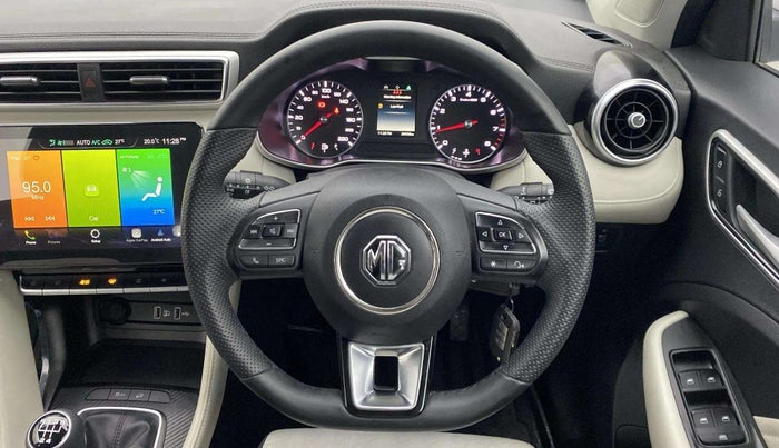 2024 MG ASTOR Sprint 1.5 MT (Ivory), Petrol, Manual, 20,930 km, Steering Wheel Close Up