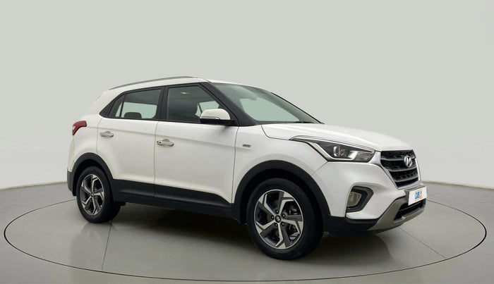 2019 Hyundai Creta SX AT 1.6 PETROL, Petrol, Automatic, 47,844 km, Right Front Diagonal