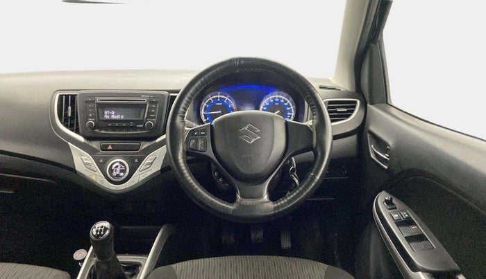 2018 Maruti Baleno DELTA PETROL 1.2, Petrol, Manual, 42,611 km, Steering Wheel Close Up