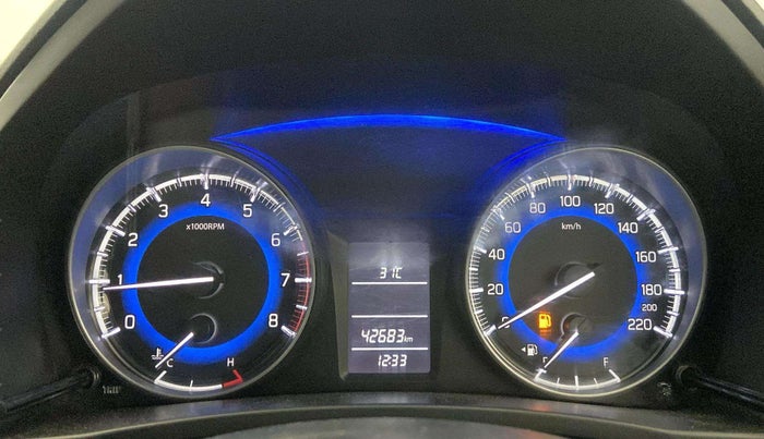 2018 Maruti Baleno DELTA PETROL 1.2, Petrol, Manual, 42,611 km, Odometer Image