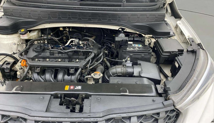 2022 KIA SONET HTE 1.2, Petrol, Manual, 17,293 km, Engine View - Left