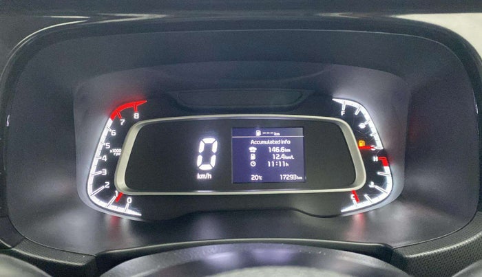 2022 KIA SONET HTE 1.2, Petrol, Manual, 17,293 km, Odometer Image