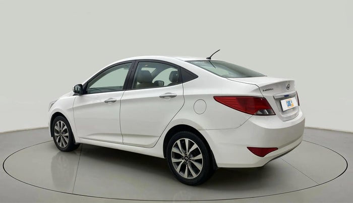 2015 Hyundai Verna FLUIDIC 4S 1.6 VTVT S(O), Petrol, Manual, 1,06,529 km, Left Back Diagonal