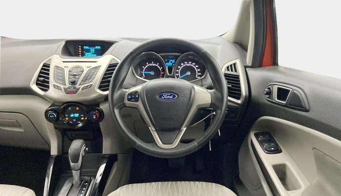 2015 Ford Ecosport TITANIUM 1.5L PETROL AT, Petrol, Automatic, 98,537 km, Steering Wheel Close Up