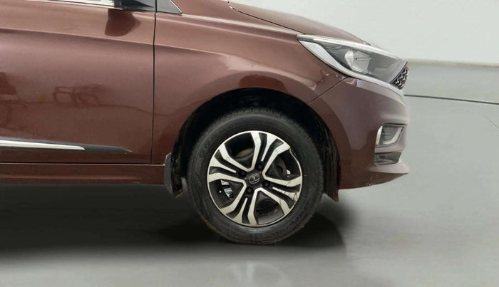 2022 Tata TIGOR XZ PLUS CNG, CNG, Manual, 51,503 km, Right Front Wheel