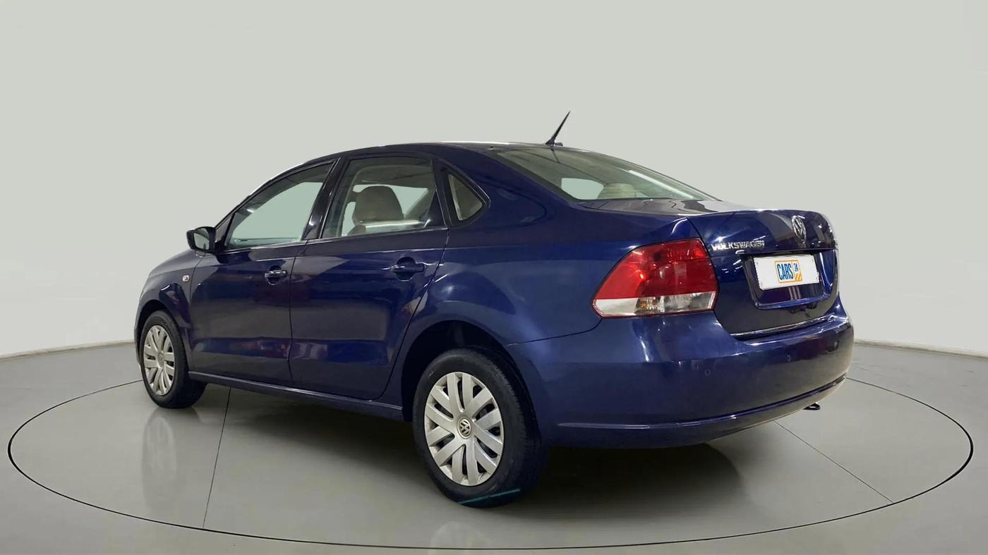 2014 Volkswagen Vento COMFORTLINE 1.6, Petrol, Manual, 49,660 km, Left Back Diagonal