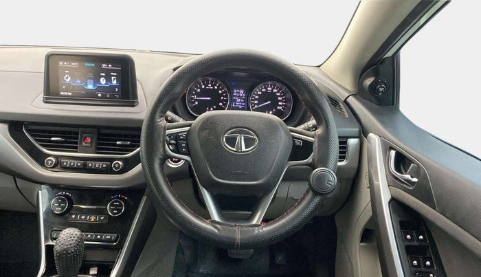 2018 Tata NEXON XZA PLUS DIESEL, Diesel, Automatic, 1,17,906 km, Steering Wheel Close Up