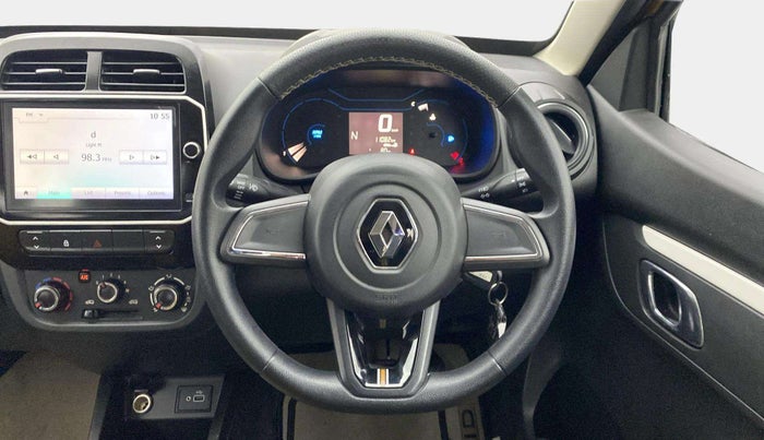 2022 Renault Kwid CLIMBER 1.0 AMT (O), Petrol, Automatic, 11,121 km, Steering Wheel Close Up