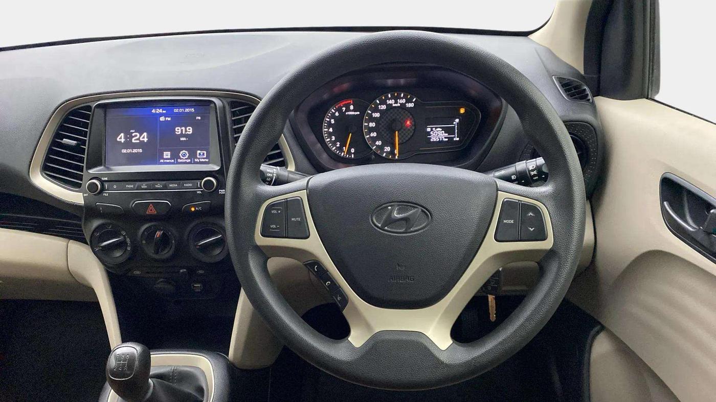 2021 Hyundai NEW SANTRO SPORTZ MT, Petrol, Manual, 26,605 km, Steering Wheel Close Up