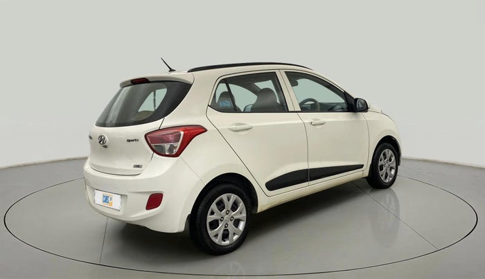 2015 Hyundai Grand i10 SPORTZ 1.2 KAPPA VTVT, Petrol, Manual, 7,941 km, Right Back Diagonal