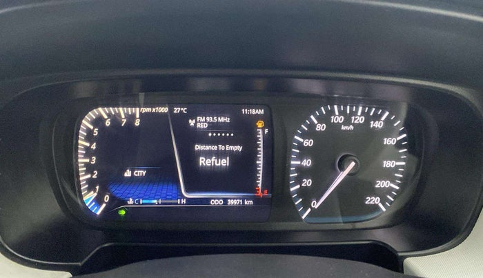 2023 Tata PUNCH CREATIVE  MT, Petrol, Manual, 39,971 km, Odometer Image