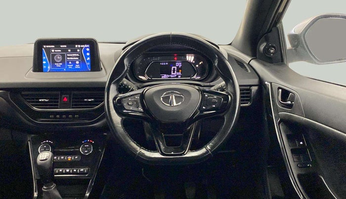 2022 Tata NEXON XZ PLUS (O) PETROL, Petrol, Manual, 32,874 km, Steering Wheel Close Up