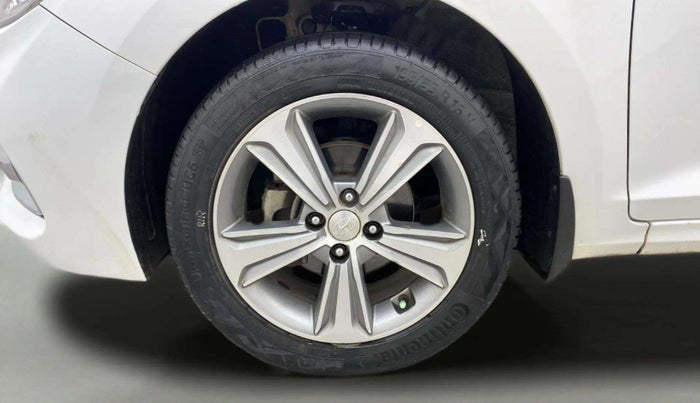 2017 Hyundai Verna 1.6 CRDI SX + AT, Diesel, Automatic, 85,811 km, Left Front Wheel