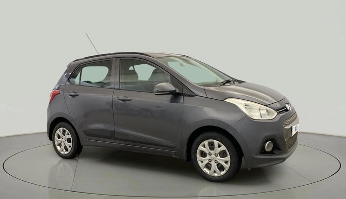 2015 Hyundai Grand i10 SPORTZ 1.2 KAPPA VTVT, Petrol, Manual, 44,406 km, Right Front Diagonal