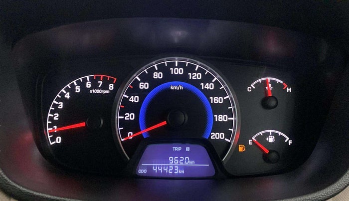 2015 Hyundai Grand i10 SPORTZ 1.2 KAPPA VTVT, Petrol, Manual, 44,406 km, Odometer Image