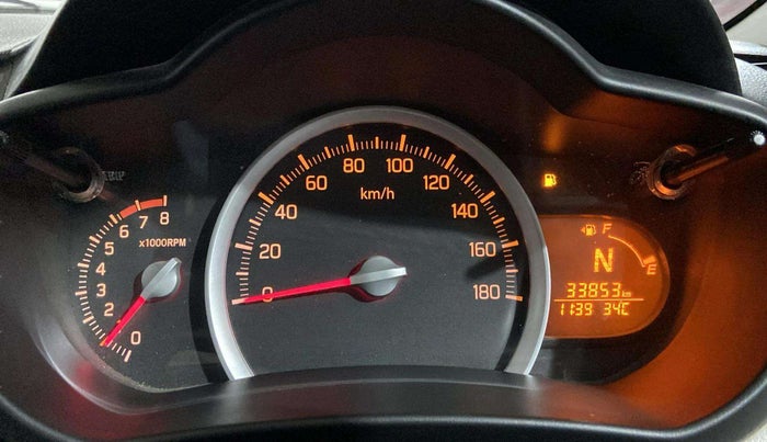 2016 Maruti Celerio ZXI AMT (O), Petrol, Automatic, 33,843 km, Odometer Image