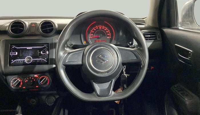 2019 Maruti Swift LXI, Petrol, Manual, 68,107 km, Steering Wheel Close Up