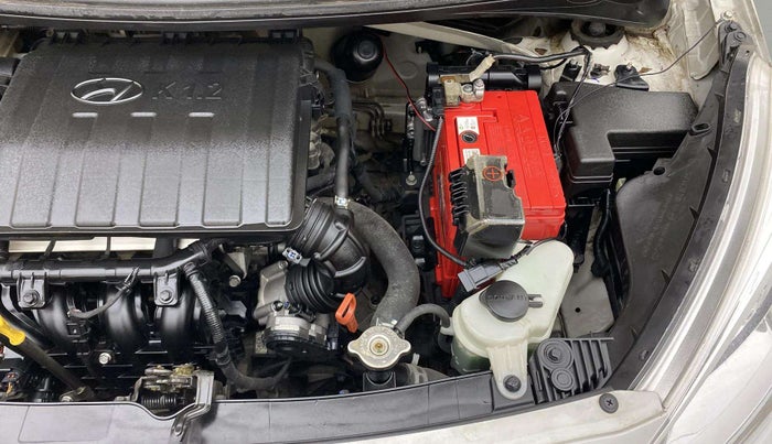 2018 Hyundai Grand i10 SPORTZ (O) AT 1.2 KAPPA VTVT, Petrol, Automatic, 28,872 km, Engine View - Left