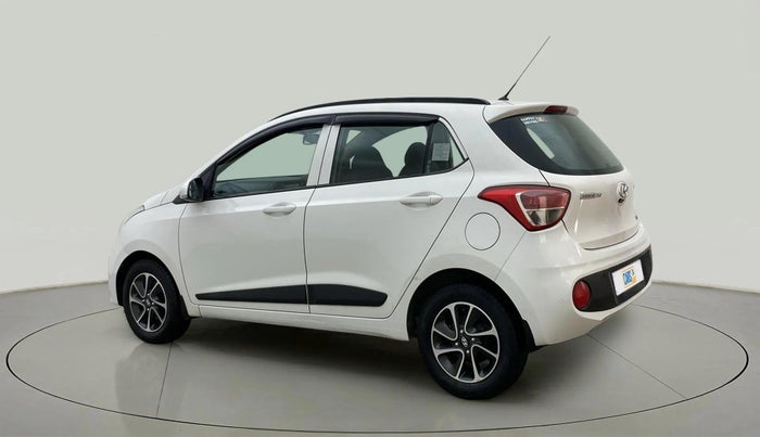 2018 Hyundai Grand i10 SPORTZ (O) AT 1.2 KAPPA VTVT, Petrol, Automatic, 28,872 km, Left Back Diagonal