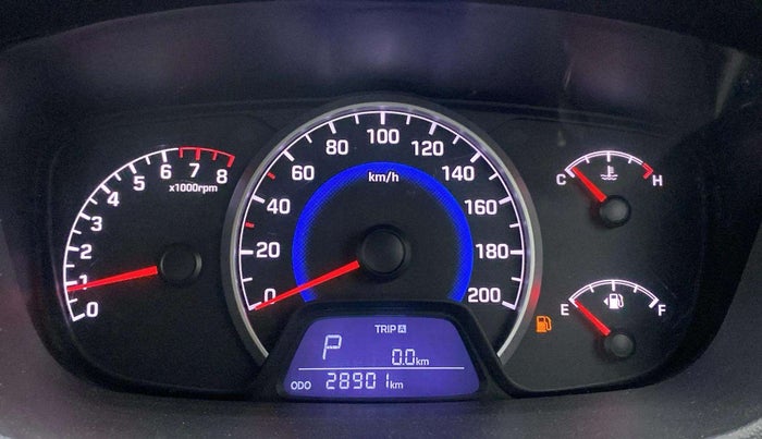 2018 Hyundai Grand i10 SPORTZ (O) AT 1.2 KAPPA VTVT, Petrol, Automatic, 28,872 km, Odometer Image