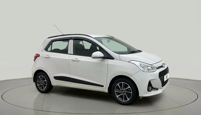 2018 Hyundai Grand i10 SPORTZ (O) AT 1.2 KAPPA VTVT, Petrol, Automatic, 28,872 km, Right Front Diagonal