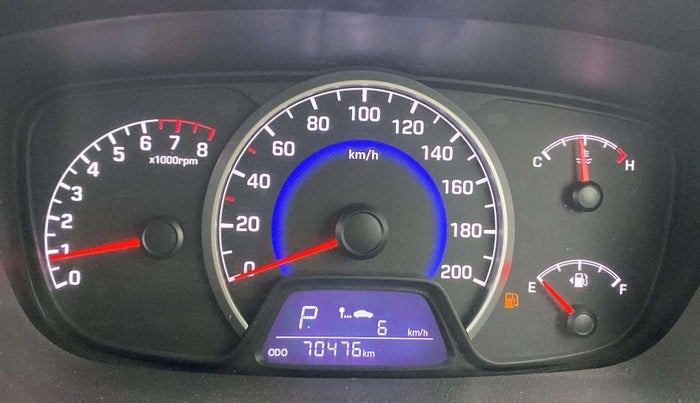 2018 Hyundai Grand i10 SPORTZ AT 1.2 KAPPA VTVT, Petrol, Automatic, 70,472 km, Odometer Image